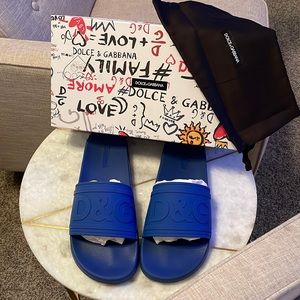 Dolce & Gabbana (authentic) Men pool slides, size EU44